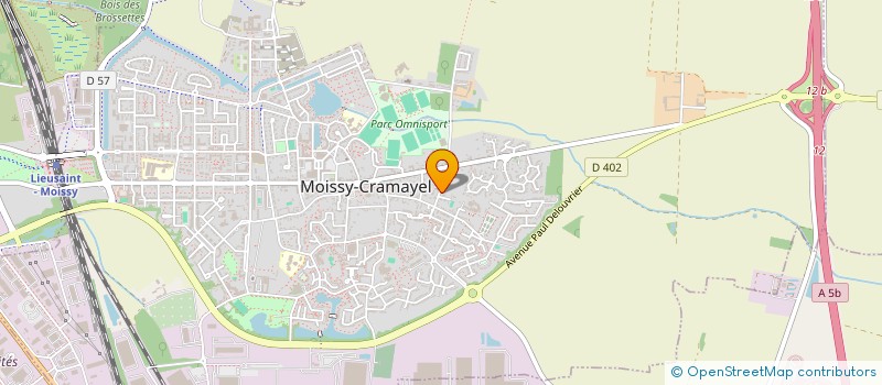 localisation de l'entreprise ASS SYND PRUNIER FLEURI à MOISSY-CRAMAYEL