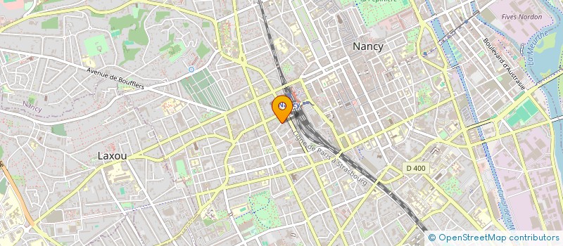 localisation de l'entreprise ASS SYND UNION FORESTIERE DE L'EST  NANCY