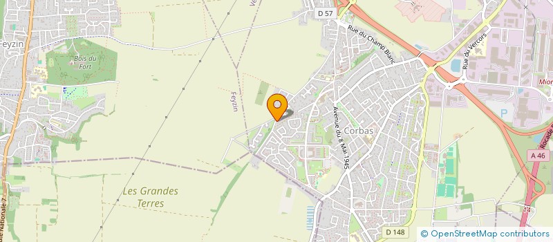 localisation de l'entreprise ASS SYND VALCORBAS VERDIERS à CORBAS