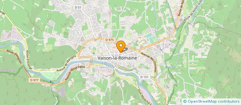 localisation de l'entreprise ASS SYNDIC COPRO RES LE TAULIGNAN  VAISON-LA-ROMAINE