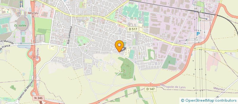 localisation de l'entreprise ASS SYNDIC LIBRE HAM ST EYNARD  MEYZIEU