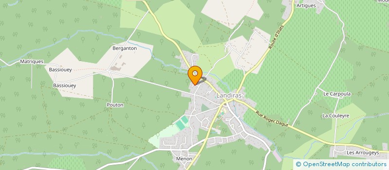 localisation de l'entreprise ASS SYNDIC LIBRE LOTISSEMENT JOLI BOIS  LANDIRAS