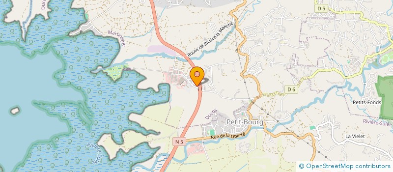 localisation de l'entreprise ASS SYNDIC LIBRE PROPRI LOT GENIPA DUCOS  DUCOS