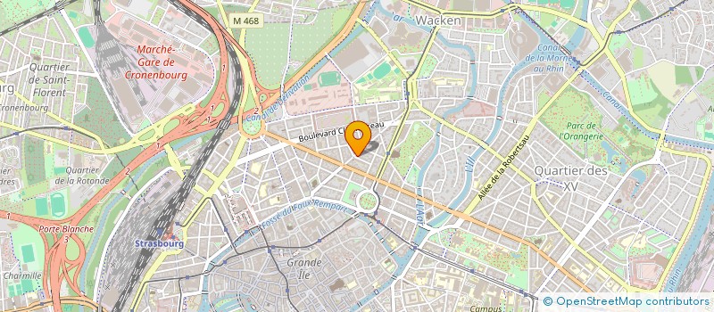 localisation de l'entreprise ASS SYNDIC RESID STRASBOURG HAUTEPIERRE à STRASBOURG