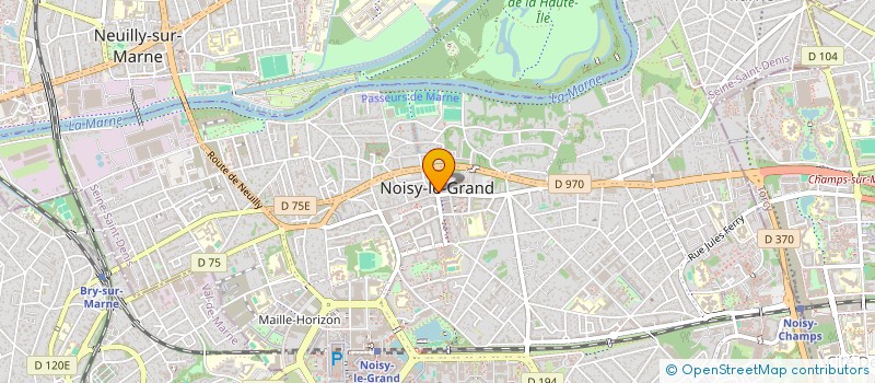 localisation de l'entreprise ASS SYNDICALE AUTORISEE CHILPERIC à NOISY-LE-GRAND