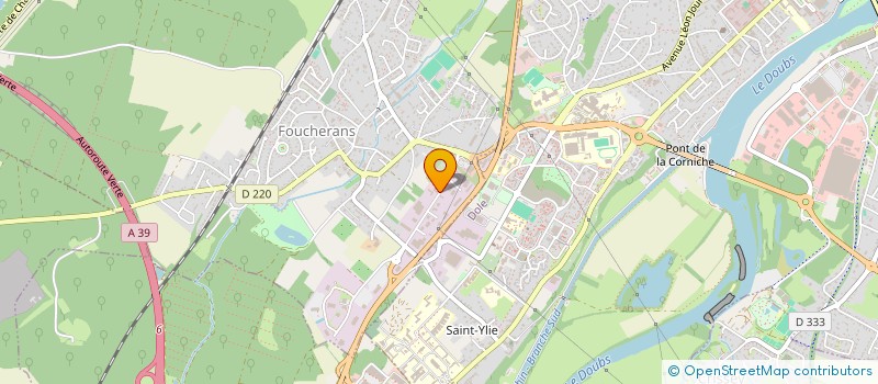 localisation de l'entreprise ASS SYNDICALE AUTORISEE DES IRRIGANTS DE LA BASSE VALLEE DU DOUBS à FOUCHERANS