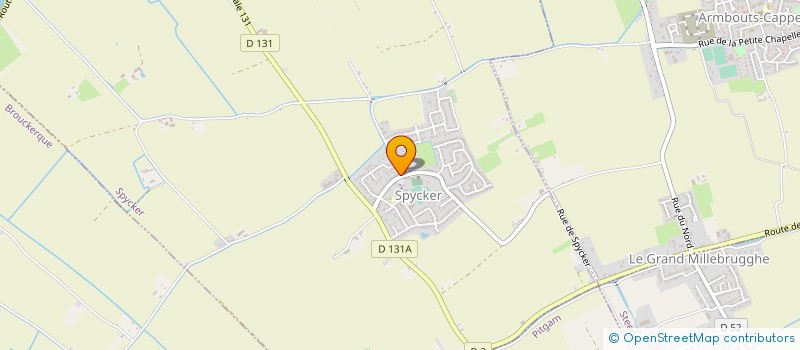 localisation de l'entreprise ASS SYNDICALE AUTORISEE DRAINAGE  SPYCKER