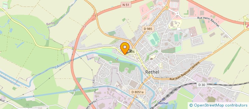 localisation de l'entreprise ASS SYNDICALE AUTORISEE DU BOURGERON  BARBY