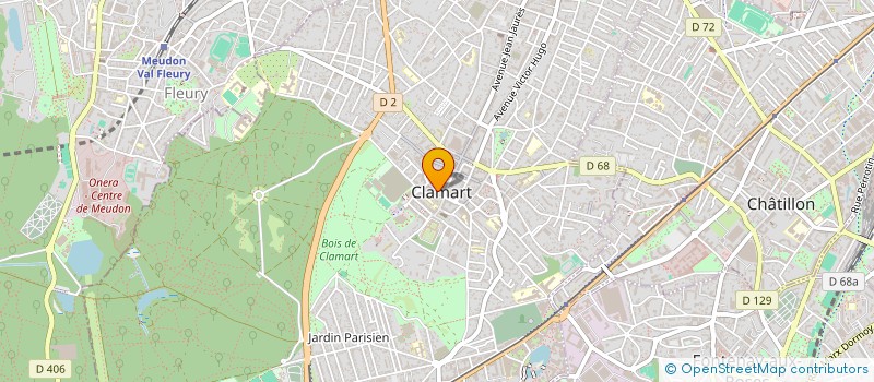 localisation de l'entreprise ASS SYNDICALE AUTORISEE IMP CARNETS à CLAMART
