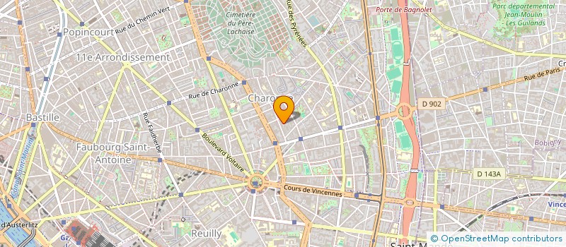 localisation de l'entreprise ASS SYNDICALE AUTORISEE IMP ROLLEBOISE  PARIS