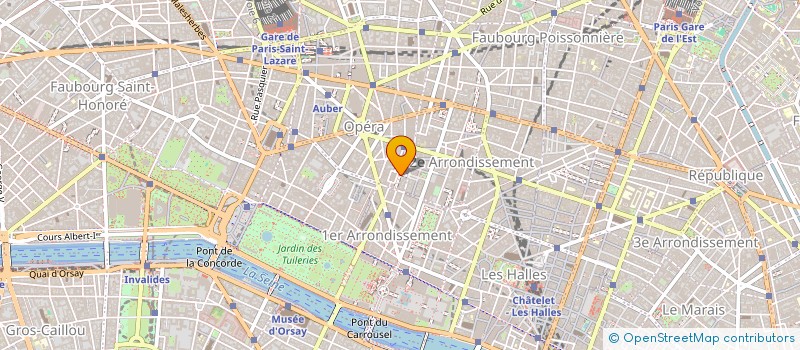 localisation de l'entreprise ASS SYNDICALE AUTORISEE PASSAGE CHOISEUL à PARIS