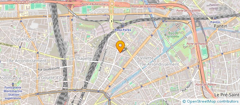 localisation de l'entreprise ASS SYNDICALE AUTORISEE PASSAGE DESGRAIS  PARIS