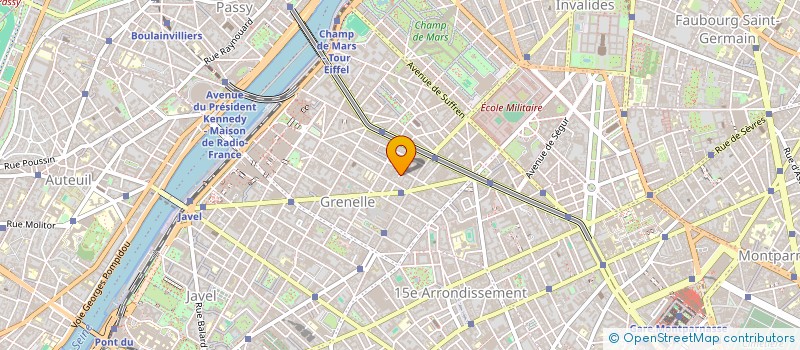 localisation de l'entreprise ASS SYNDICALE AUTORISEE VILLA LETELIER  PARIS