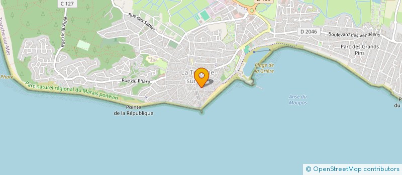 localisation de l'entreprise ASS SYNDICALE CASSE D'ESPAGNE à LA TRANCHE-SUR-MER