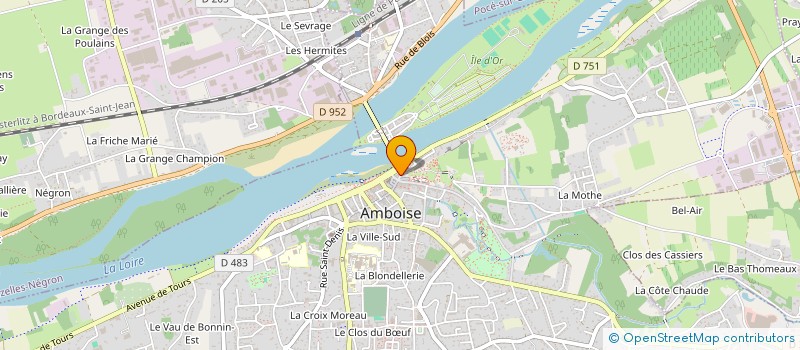 localisation de l'entreprise ASS SYNDICALE DE CURAGE DE L'AMASSE à AMBOISE