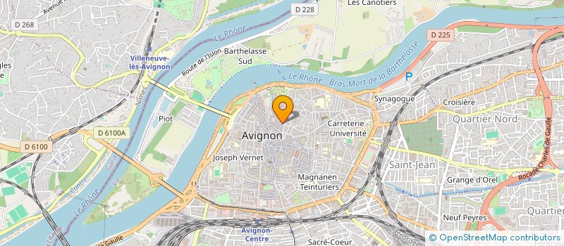 localisation de l'entreprise ASS SYNDICALE DES CONSOMMATEURS  AVIGNON