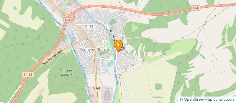 localisation de l'entreprise ASS SYNDICALE DES FAMILLES à LIGNY-EN-BARROIS
