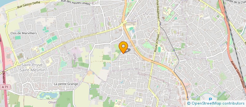 localisation de l'entreprise ASS SYNDICALE DES VERGERS à ORLEANS