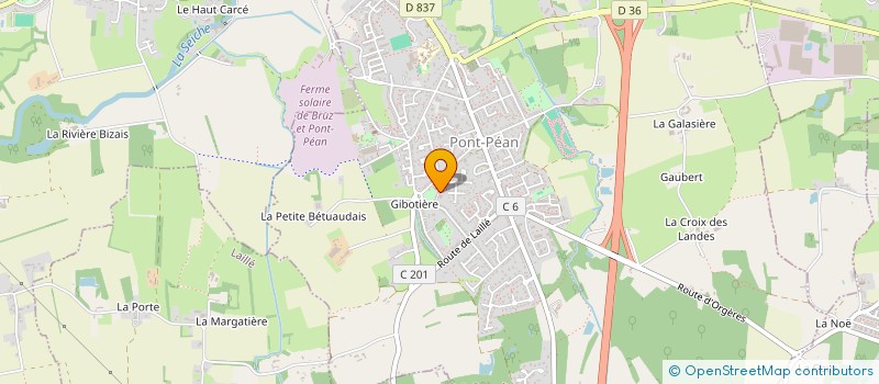 localisation de l'entreprise ASS SYNDICALE DOMAINE D'ARMORIQUE  PONT-PEAN