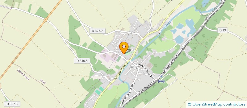localisation de l'entreprise ASS SYNDICALE DU LOTISSEMENT RES DU PARC à SAINT-PREST