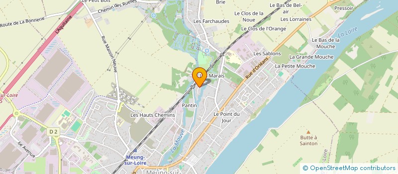 localisation de l'entreprise ASS SYNDICALE DU LOTISSMENT DES MARAIS à MEUNG-SUR-LOIRE