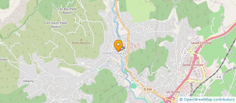 localisation de l'entreprise ASS SYNDICALE LIBRE CANAUX DE BELGENTIER à BELGENTIER