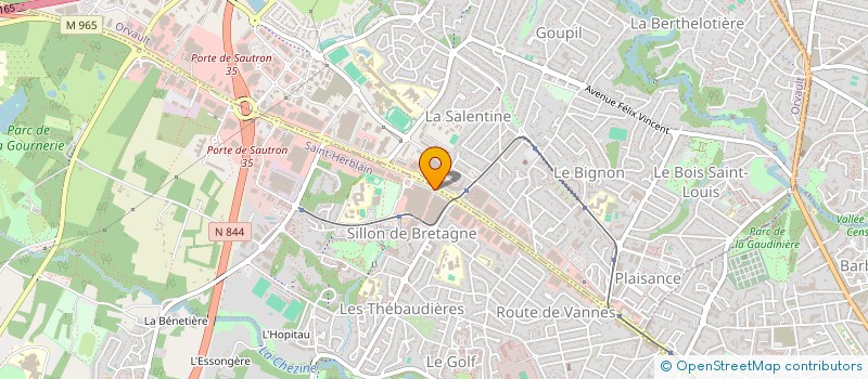 localisation de l'entreprise ASS SYNDICALE LIBRE CTE CIAL AUCHAN à SAINT-HERBLAIN