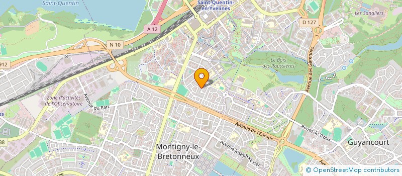 localisation de l'entreprise ASS SYNDICALE LIBRE DE LA VILLA GRIMM à MONTIGNY-LE-BRETONNEUX