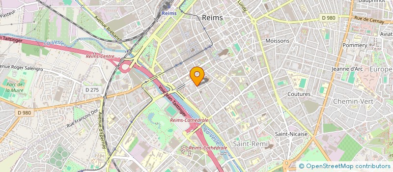 localisation de l'entreprise ASS SYNDICALE LIBRE DES CAPUCINS  REIMS