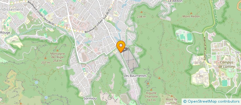 localisation de l'entreprise ASS SYNDICALE LIBRE DES PROPRIETAIRES LES CHARMETTES à MARSEILLE 9EME
