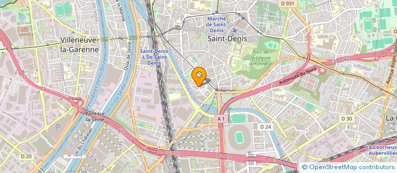 localisation de l'entreprise ASS SYNDICALE LIBRE DU 6 R GENIN à SAINT-DENIS