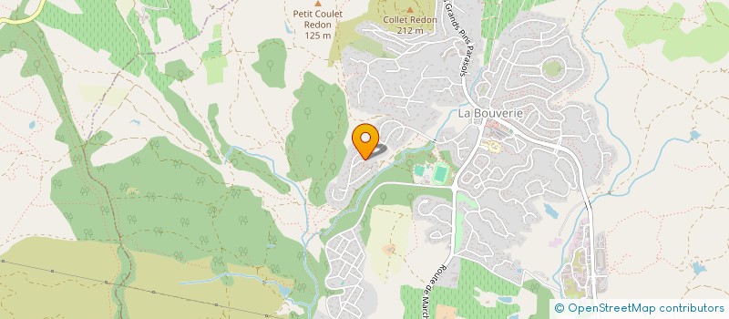 localisation de l'entreprise ASS SYNDICALE LIBRE DU CALOUSSU  ROQUEBRUNE-SUR-ARGENS