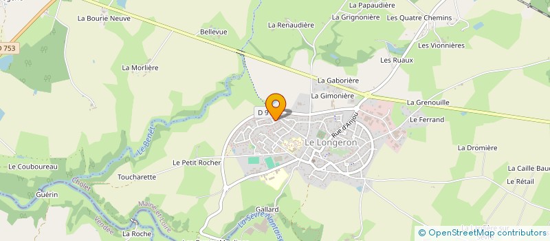 localisation de l'entreprise ASS  SYNDICALE LIBRE DU PUITS RAGOTS à SEVREMOINE
