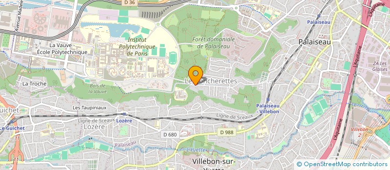 localisation de l'entreprise ASS SYNDICALE LIBRE LA BATTERIE à PALAISEAU