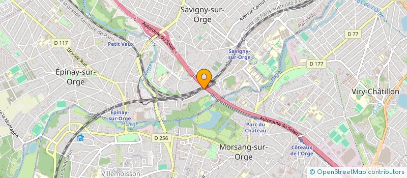 localisation de l'entreprise ASS SYNDICALE LIBRE LES TROIS ARCHES à SAVIGNY-SUR-ORGE