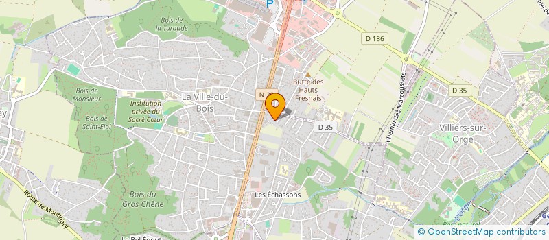 localisation de l'entreprise ASS SYNDICALE LOTISSEMENT DU CLOS DE L'ANCIENNE ECOLE à LONGPONT-SUR-ORGE