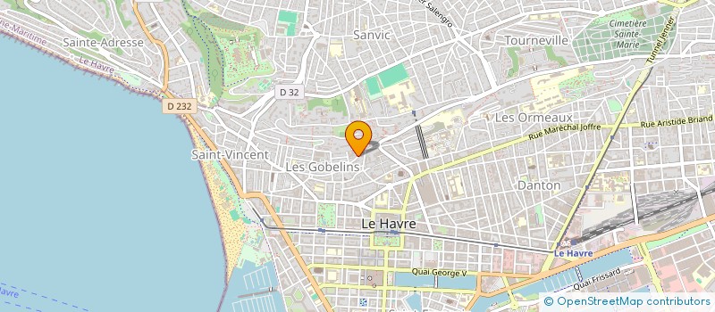 localisation de l'entreprise ASS SYNDICALE PROPRIETAIRE MONT GAILLARD à LE HAVRE