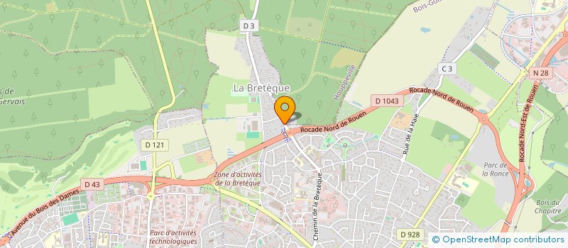 localisation de l'entreprise ASS SYNDICAT CAPRIN DE HTE NDIE à BOIS-GUILLAUME
