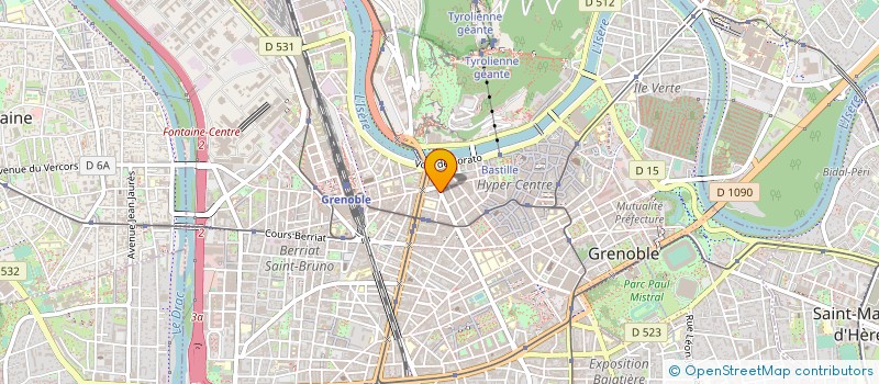 localisation de l'entreprise ASS SYNDICAT DE LA PHOTOGRAPHIE à GRENOBLE