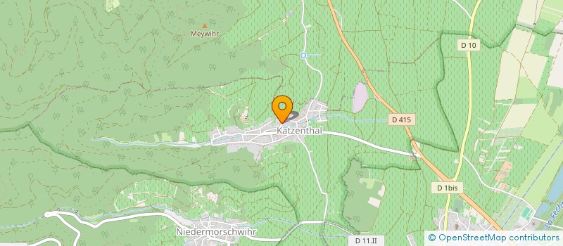 localisation de l'entreprise ASS SYNDICAT DES PEPINIERISTES VITICOLES à KATZENTHAL
