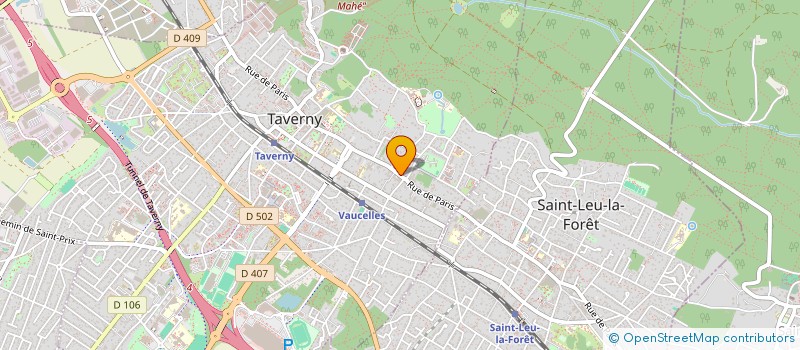 localisation de l'entreprise ASS  SYNDICAT DES PHARMACIENS DU V O à TAVERNY