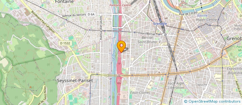 localisation de l'entreprise ASS SYNDICAT INTERPROF DES PROD  GRENOBLE
