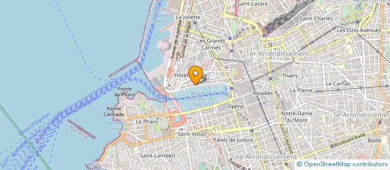 localisation de l'entreprise ASS SYNDICAT LIBRE DES PATRONS PECHEURS à MARSEILLE