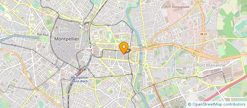 localisation de l'entreprise ASS SYNIAL à MONTPELLIER