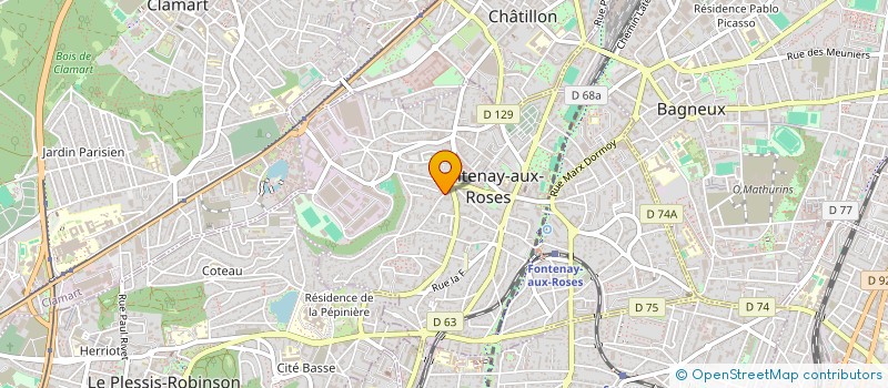 localisation de l'entreprise ASS SYNTAXIS à FONTENAY-AUX-ROSES