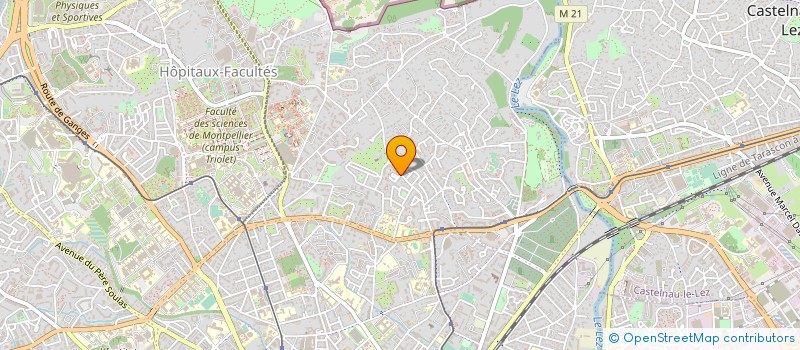 localisation de l'entreprise ASS TAE KWON DO MONTPELLIER à MONTPELLIER