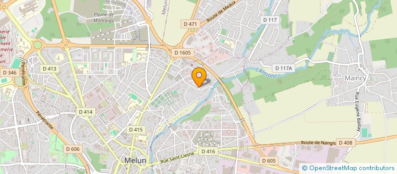 localisation de l'entreprise ASS TAM TAM AGOGO à MELUN