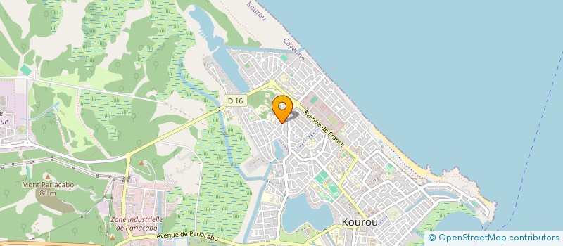 localisation de l'entreprise ASS TAMBOURS SANS FRONTIERES  KOUROU