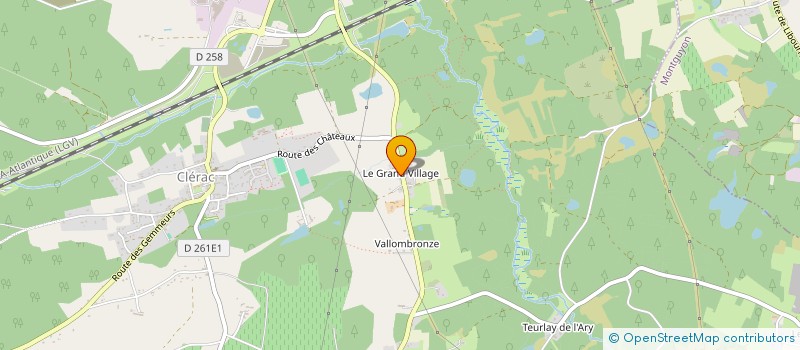 localisation de l'entreprise ASS TAROT CHALLENGE SUD SAINTONGE  CLERAC