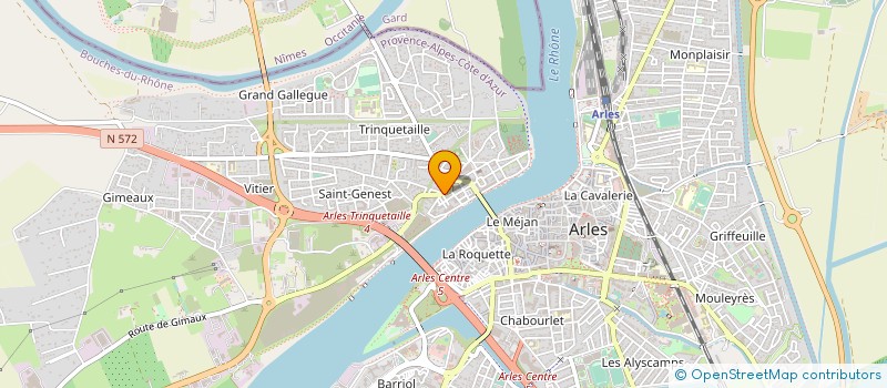 localisation de l'entreprise ASS TAURINE DES PORTES DE LA CAMARGUE à ARLES